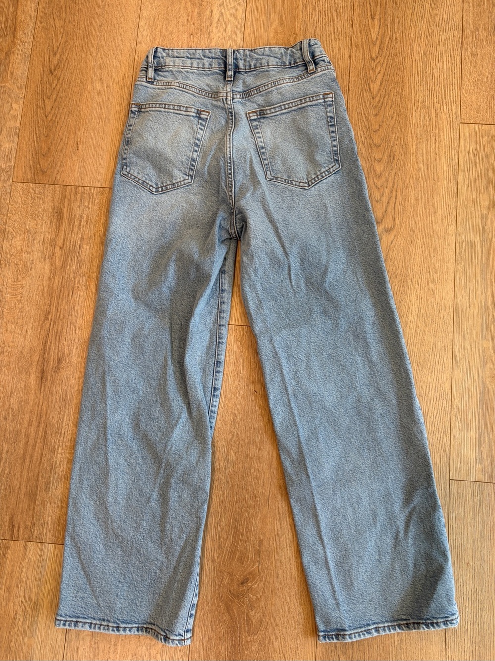 FRAME The Wide Jeans Size 27 Dolly Light Wash High Rise Wide Leg Denim - Picture 6 of 12